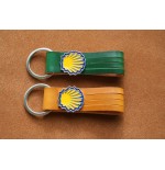 Llavero Aplique Concha Amarilla