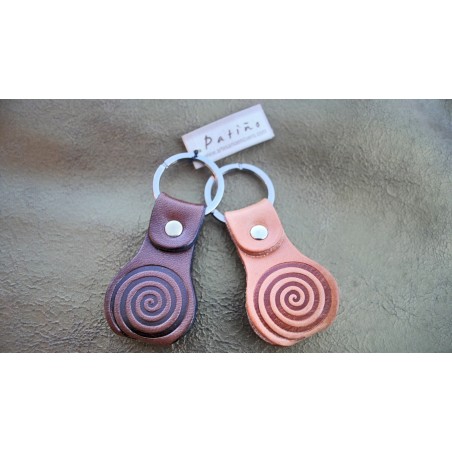Llavero Grabado Espiral