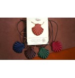 Colgante Concha de Cuero