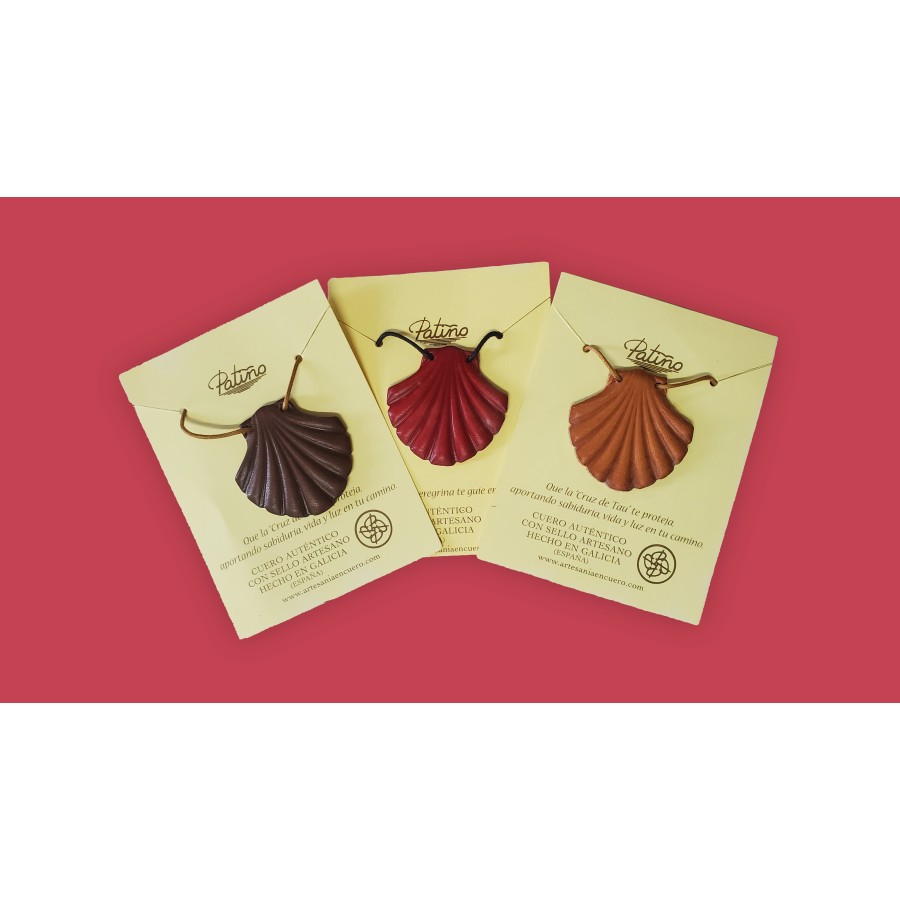 Colgante Concha de Cuero