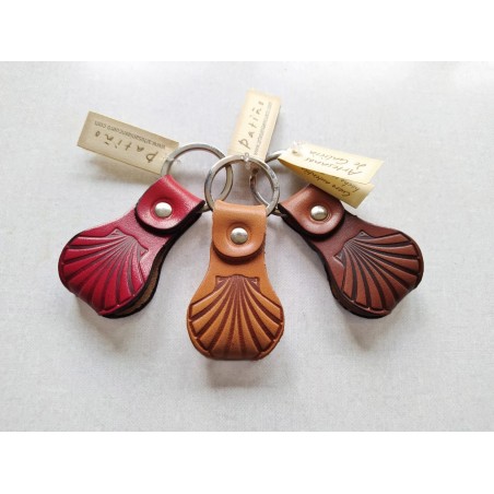 Llavero Concha Grabada